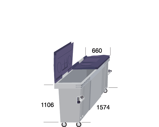 ■傾倒式コンテナ